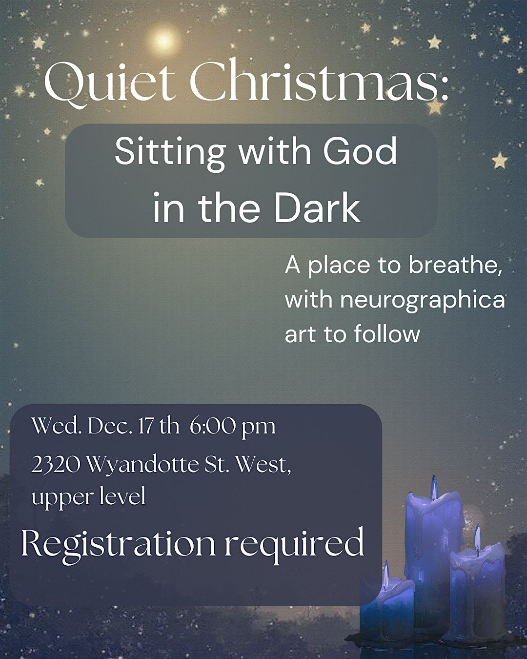 A  Quiet Christmas Service with Art, 17 December | Event in Windsor | AllEvents