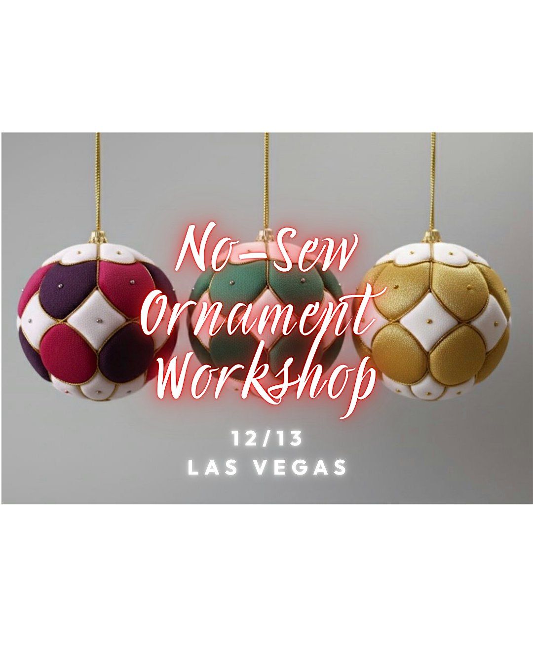 Holiday Ornament Making Workshop!, 13 December | Event in Las Vegas | AllEvents