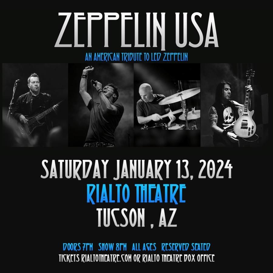 Zeppelin USA, 22 January | Event in Tucson | AllEvents