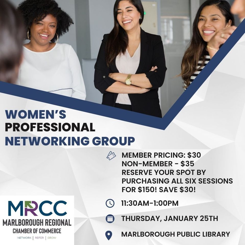 Womens Professional Networking Group!, Marlborough Public Library