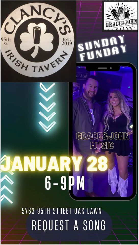 Grace & John Music, Clancys 95th Irish Tavern, Oak Lawn, January 28