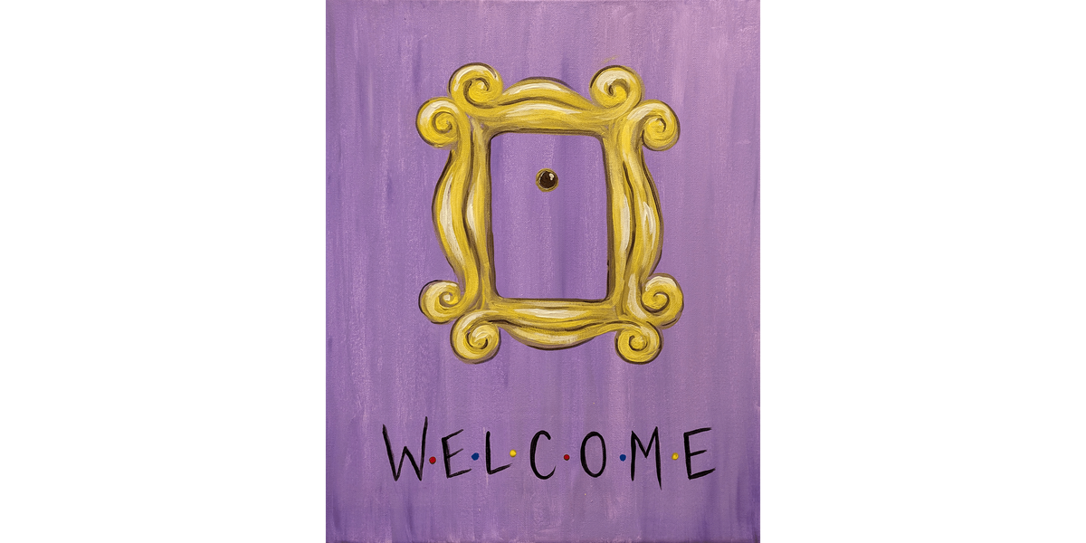 The One with the Purple Door - Paint and Sip in Phoenix | Classpop!™, 21 January | Event in Gilbert | AllEvents