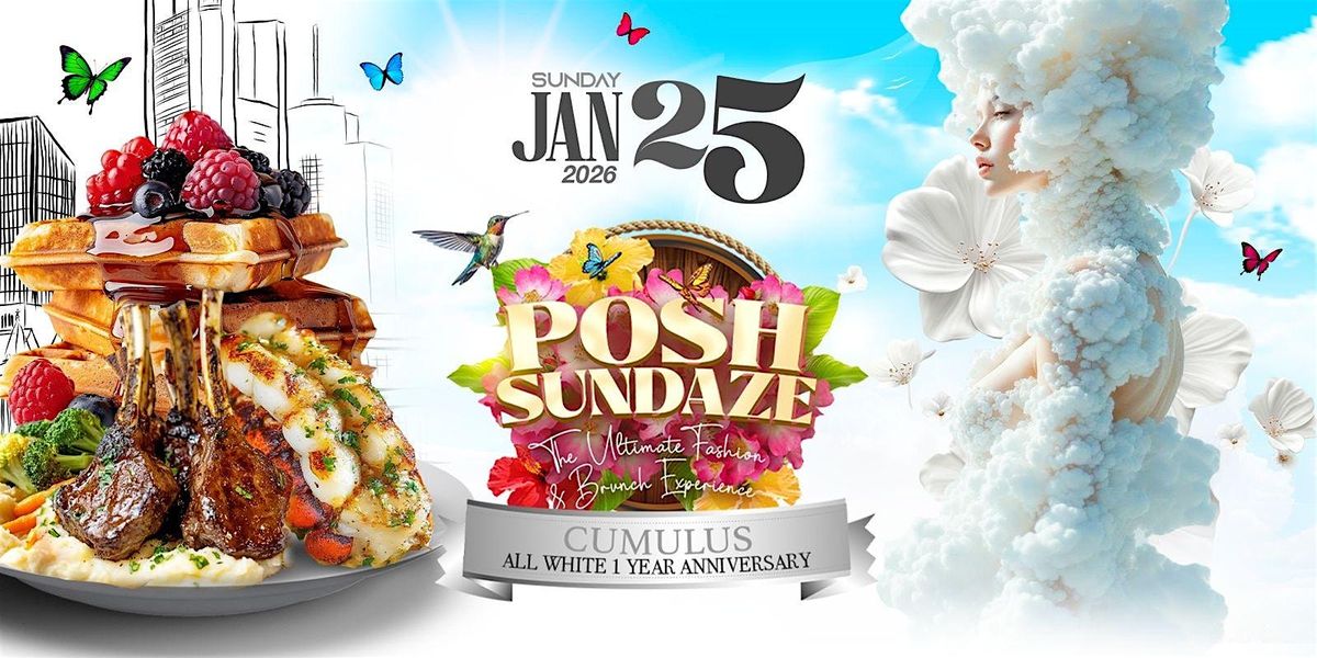 POSH SUNDAZE CUMULUS ALL WHITE, 25 January | Event in Pompano Beach | AllEvents