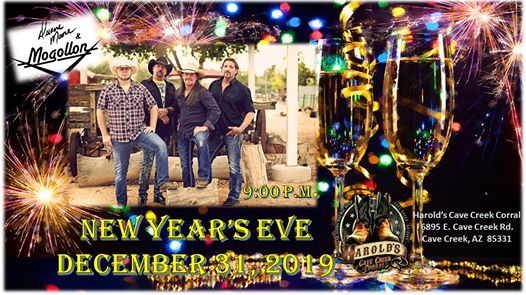 New years eve dinner at voila french bistro Harolds - New Years Eve at Harold's Cave Creek Corral, Cave Creek