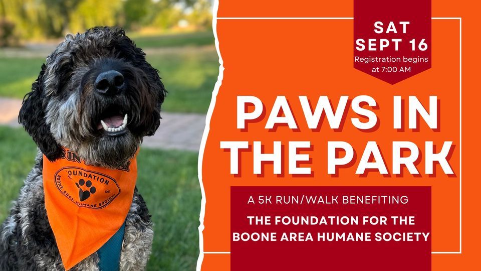 Paws in the Park 2025, Iowa Arboretum & Gardens, Madrid, September 16