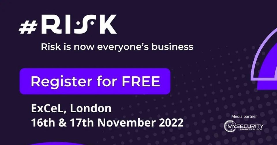 Attend #RISK London 2022 in London on November 16, 2022 | AllEvents