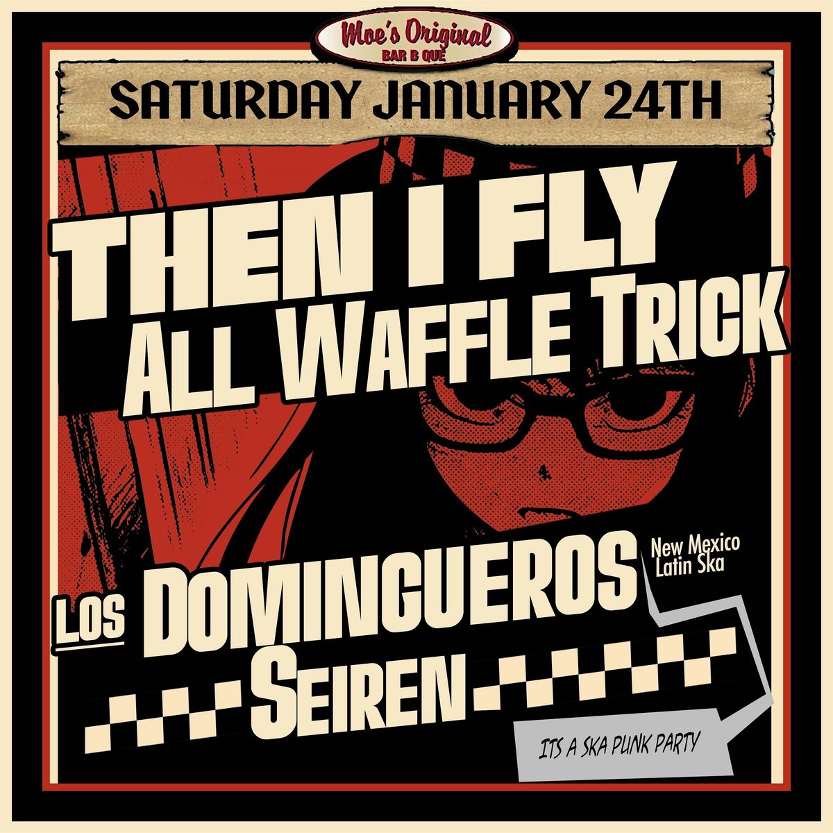 Then I Fly + All Waffle Trick w/ Los Domingueros + Seiren, 24 January | Event in Englewood | AllEvents