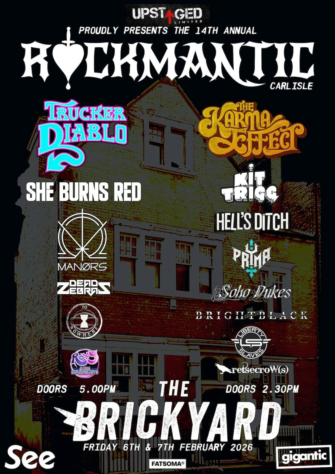 Rockmantic Weekender 14, 6 February | Event in Carlisle | AllEvents
