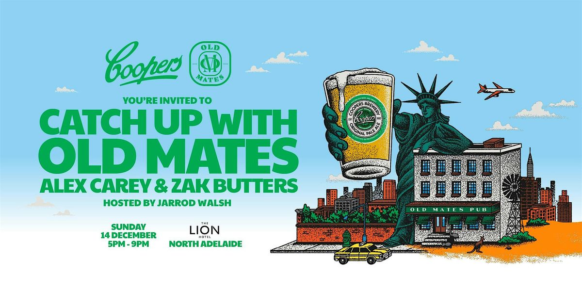 An evening with Alex Carey and Zak Butters in Adelaide (14 Dec), 14 December | Event in North Adelaide | AllEvents