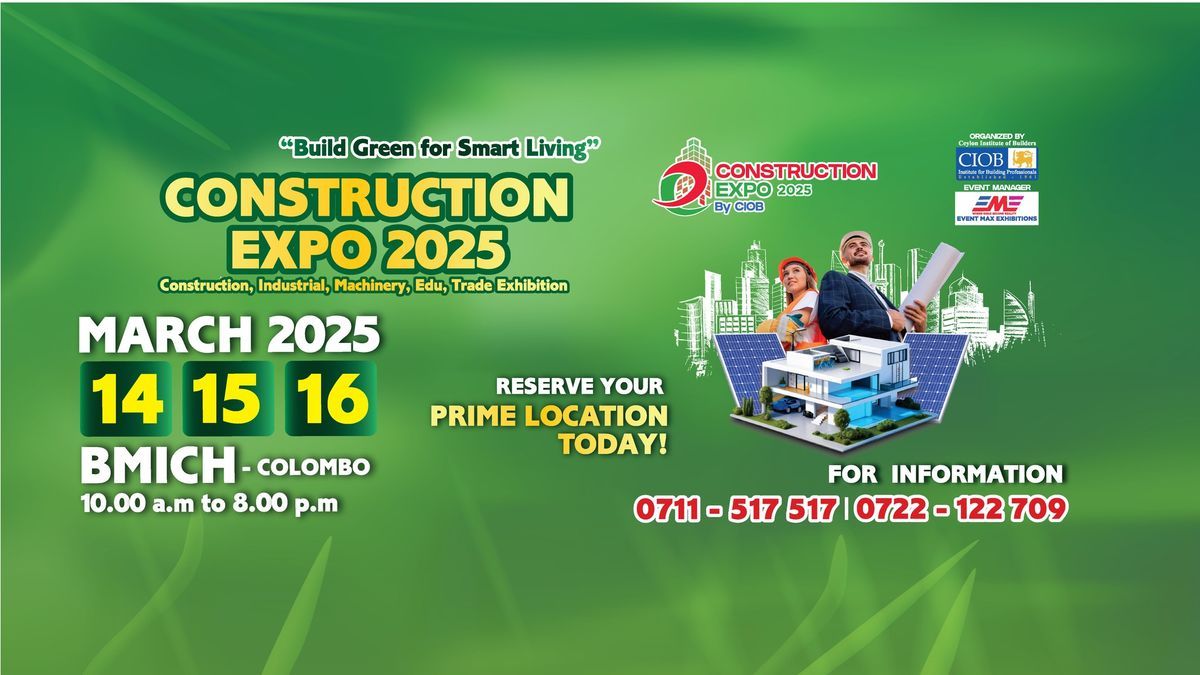 HOTEL SHOW COLOMBO 2025, 25 July | Event in Colombo | AllEvents