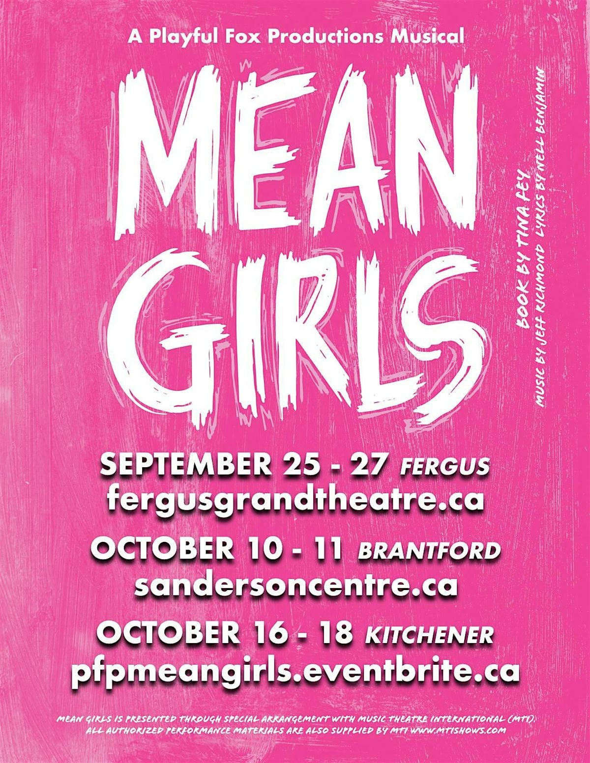 MEAN GIRLS - The Broadway Musical