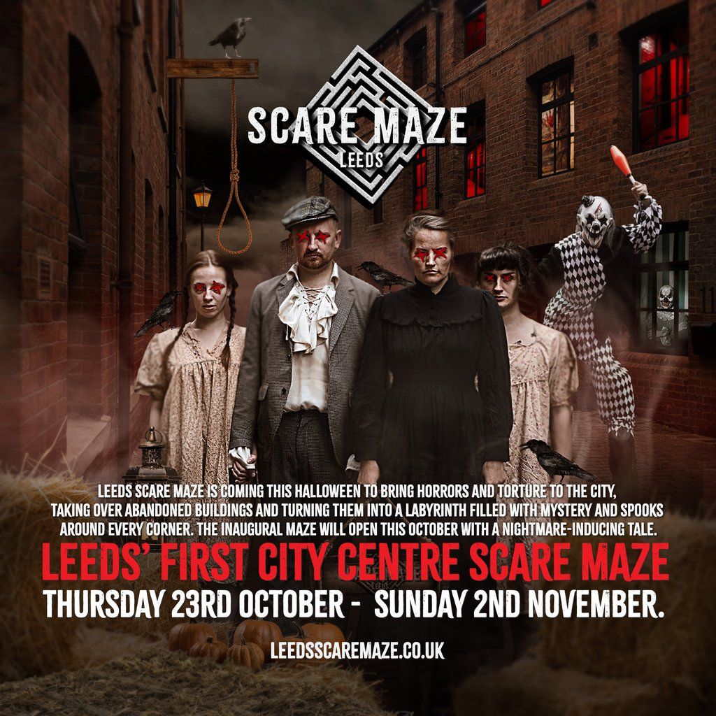 Leeds Scare Maze, 22 October | Event in Leeds | AllEvents