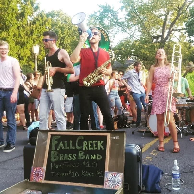 Fall Creek Brass Band Binghamton Porchfest, 31 Ave