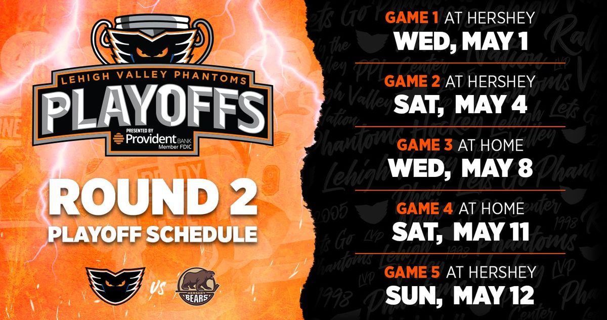 Hershey Bears at Lehigh Valley Phantoms at PPL Center, 15 November | Event in Allentown | AllEvents