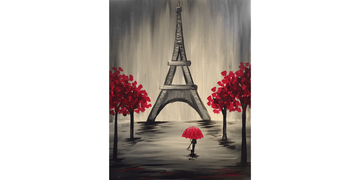 Paris Rendezvous - Paint and Sip in Fishkill | Classpop!™, 25 January | Event in Fishkill | AllEvents