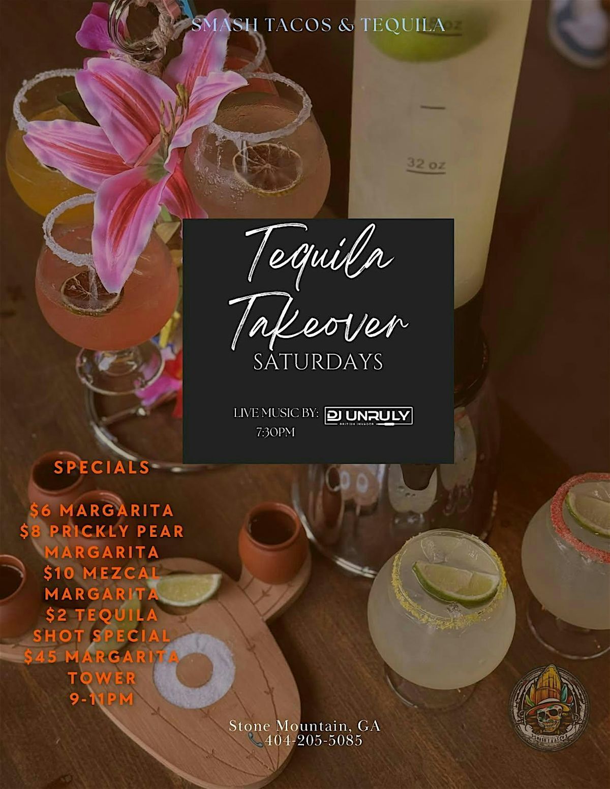 Copy of Tequila Takeover Saturdays | Event in Stone Mountain | AllEvents