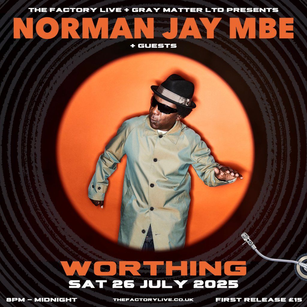 Norman Jay MBE, 26 July | Event in Worthing | AllEvents