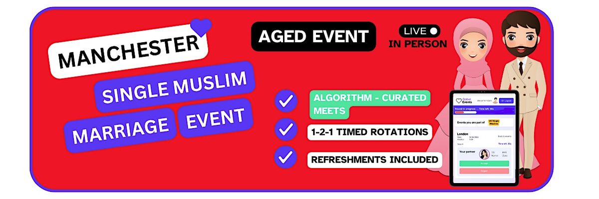 Muslim Marriage Event for Single Muslims in London (32-45), 20 December | Event in Barking | AllEvents