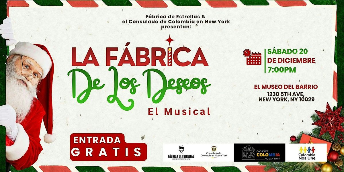 La Fábrica de los Deseos, 21 December | Event in New York | AllEvents