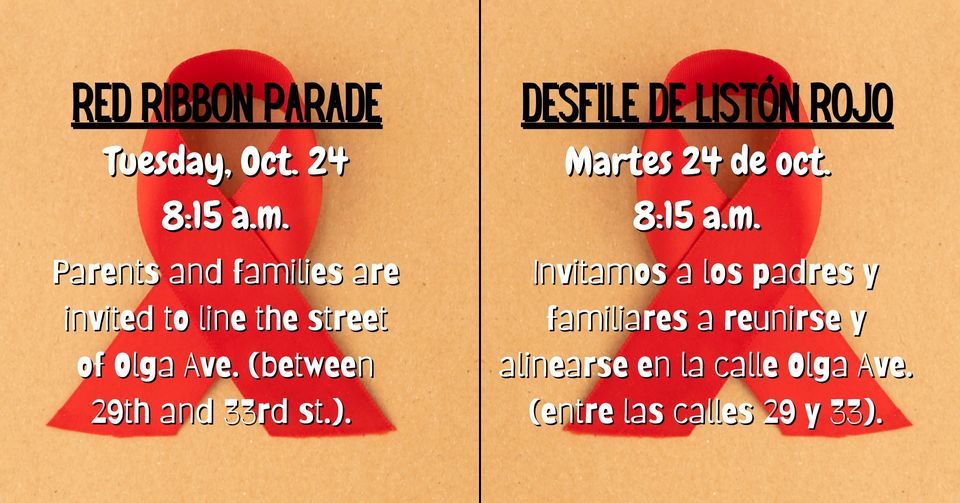 Red Ribbon Parade, Sam Houston Elementary, Mcallen, 24 October 2023 ...