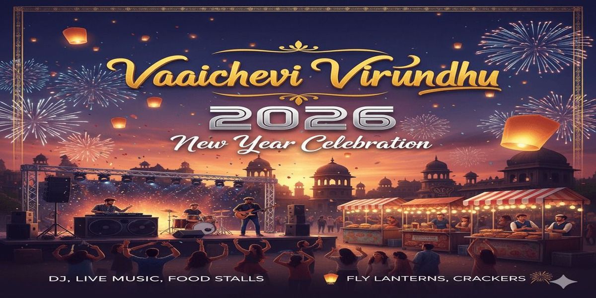 Vaaichevi Virundhu - Coimbatore, 31 December | Event in Coimbatore | AllEvents