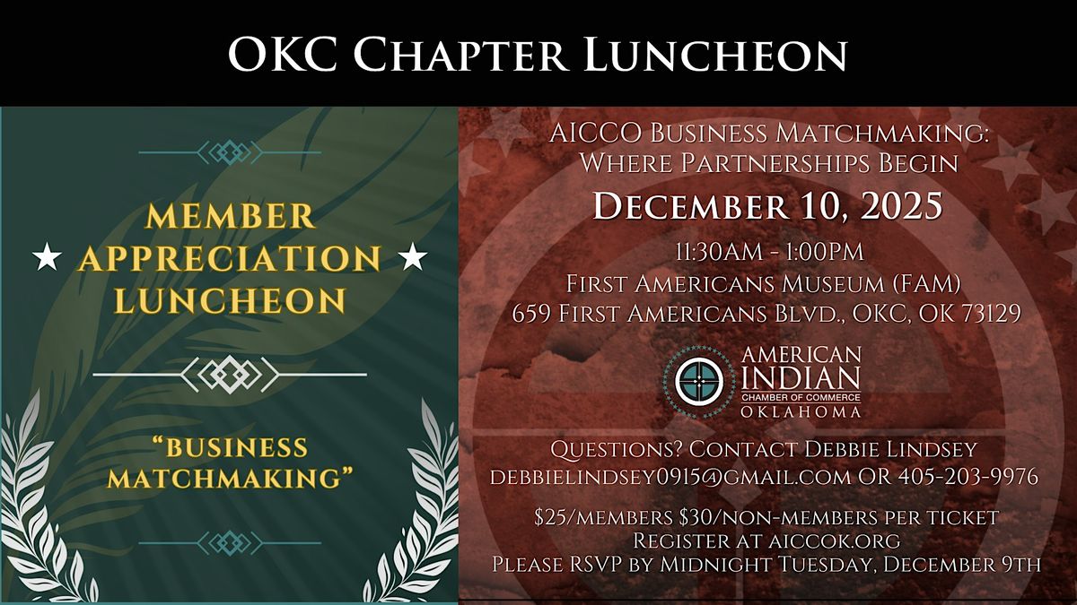 OKC Chapter Luncheon | Event in Oklahoma City | AllEvents