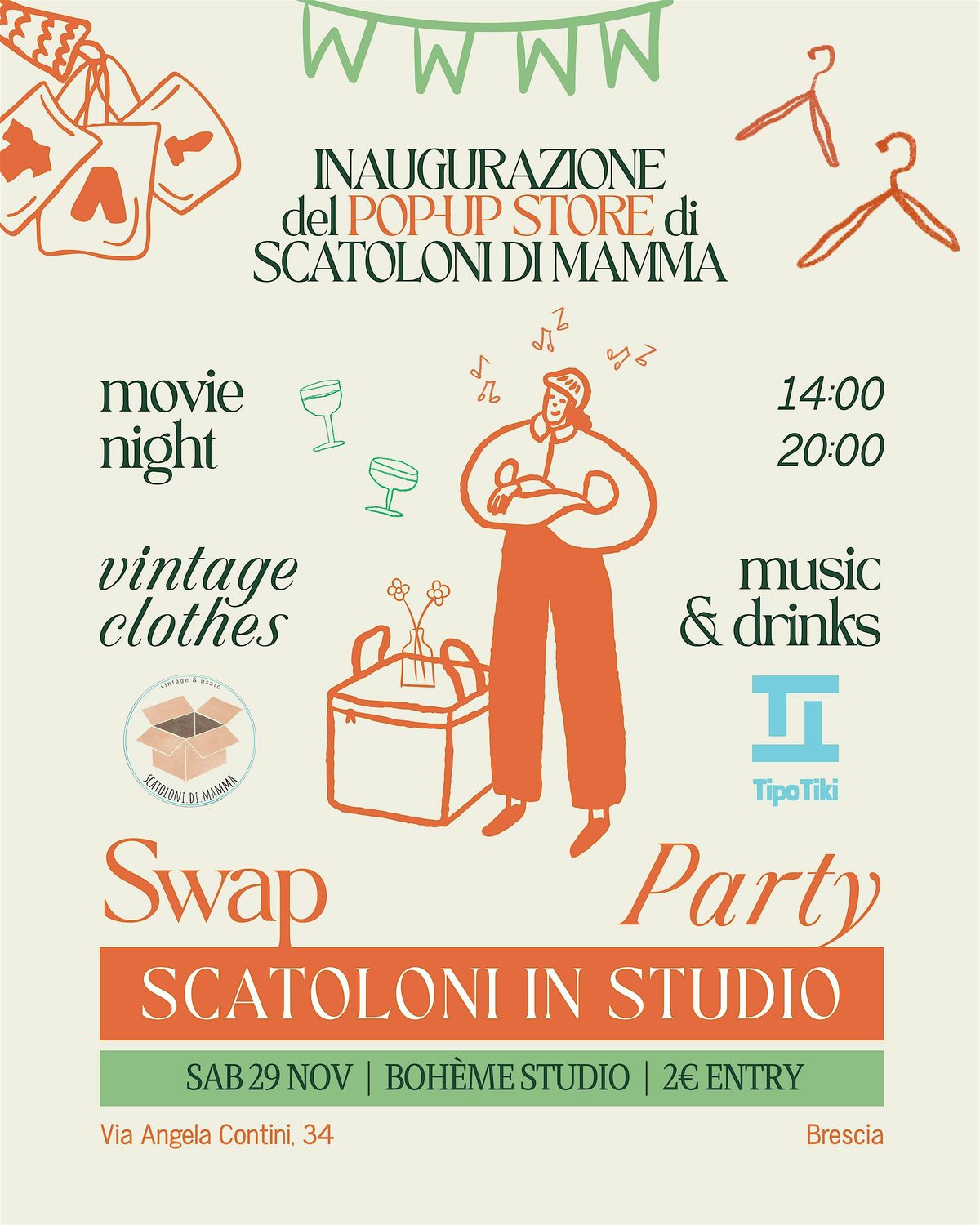 Scatoloni in Studio | SWAP PARTY! | Event in Brescia | AllEvents