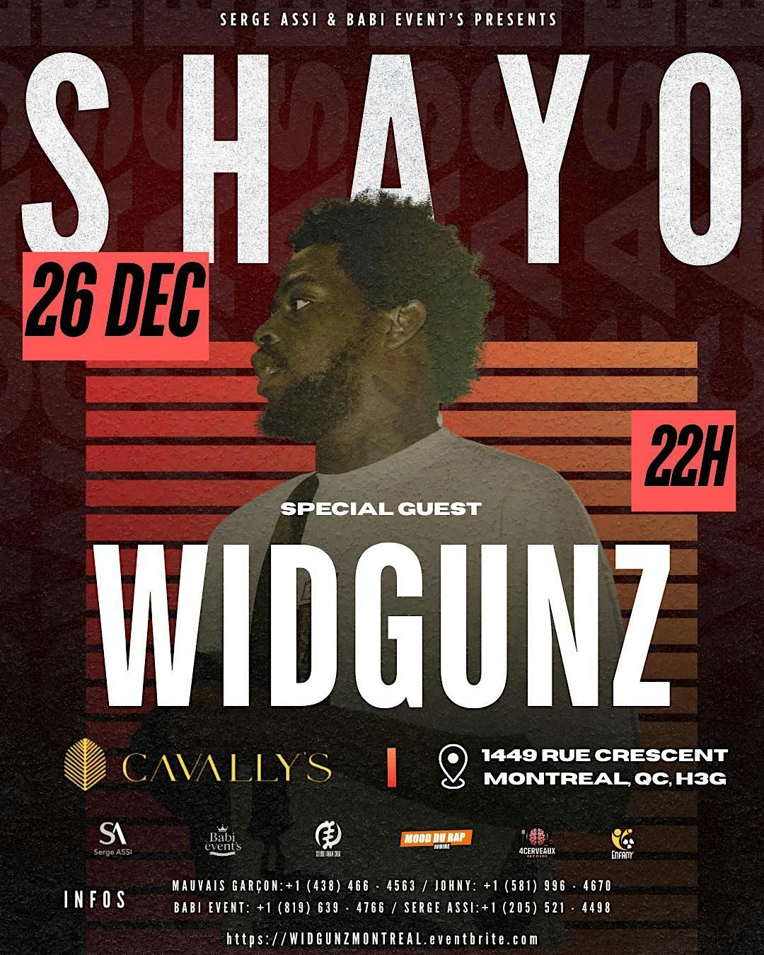 SHOWCASE WIDGUNZ MONTREAL, 26 December | Event in Montréal | AllEvents