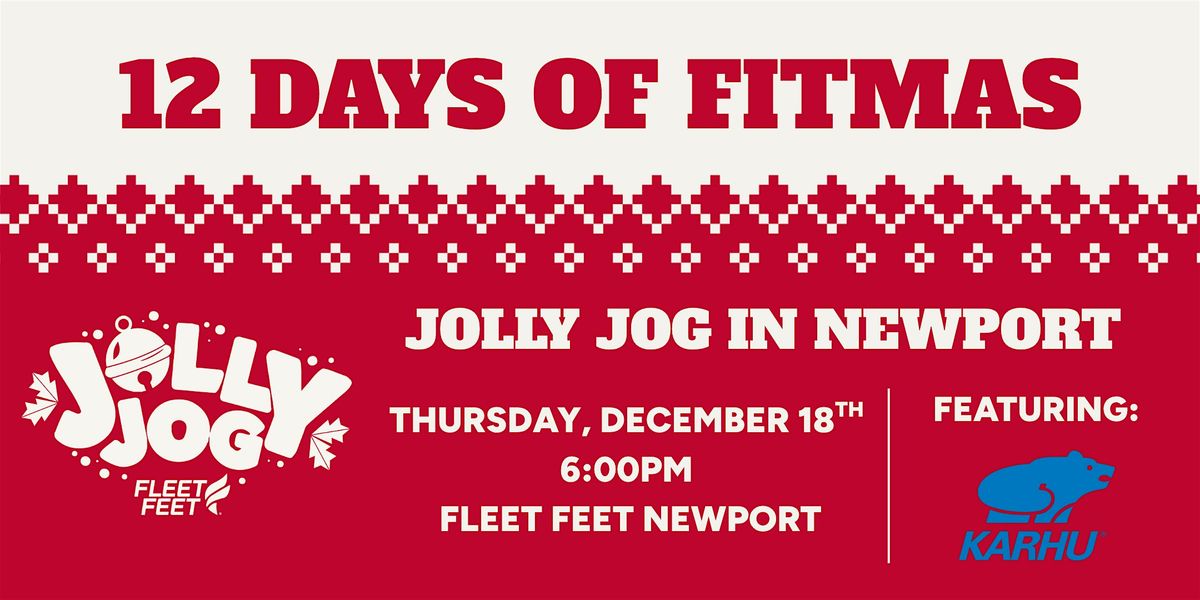 The 12 Days of Fitmas - Jolly Jog in Newport, 18 December | Event in Newport | AllEvents