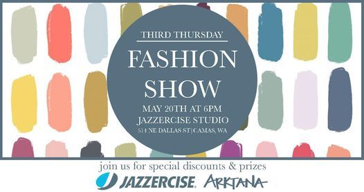 Third Thursday Fashion Show Jazzercise Camas May 20 2021 Allevents In Christmas Bazaar Camas Wa 2021