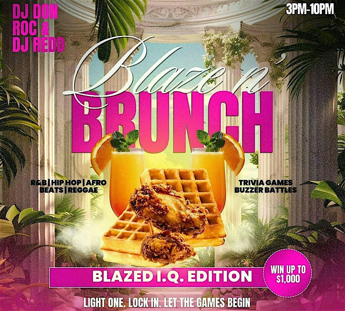Blaze N Brunch: Blazed IQ Edition, 28 February | Event in Tampa | AllEvents