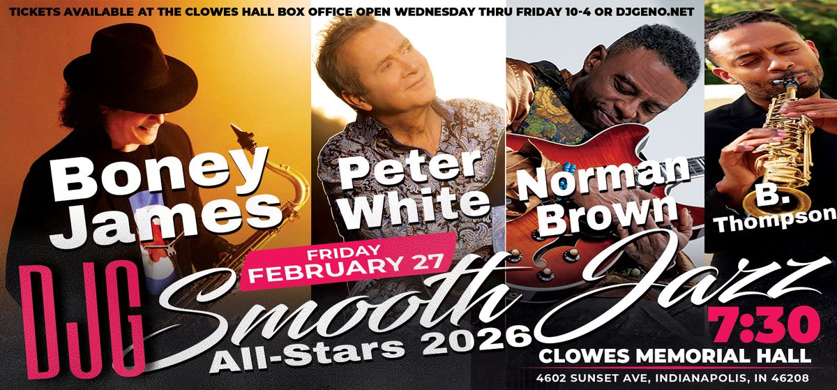 Smooth Jazz Allstars, 26 February | Event in Indianapolis | AllEvents