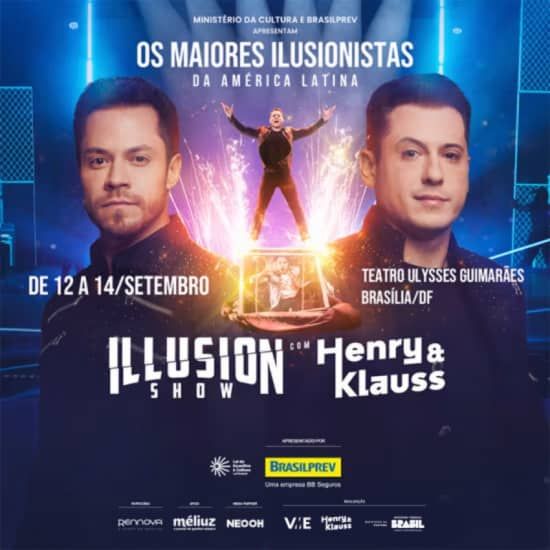 Illusion Show com Henry & Klauss - Brasília, 12 September | Event in Brasília | AllEvents
