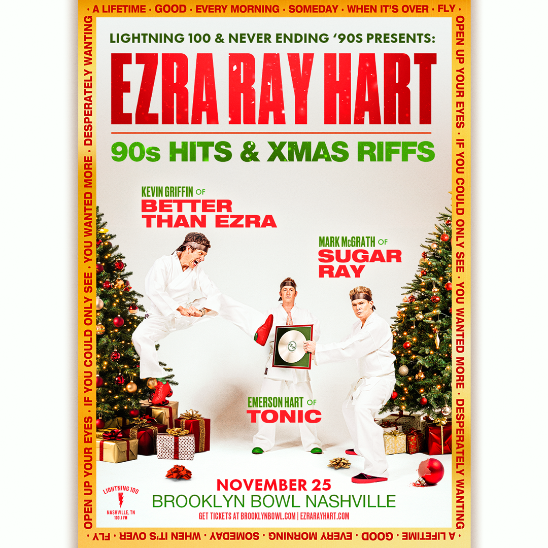 Ezra Ray Hart - 90s Hits and Xmas Riffs at Bergen Performing Arts Center, 3 December | Event in Englewood