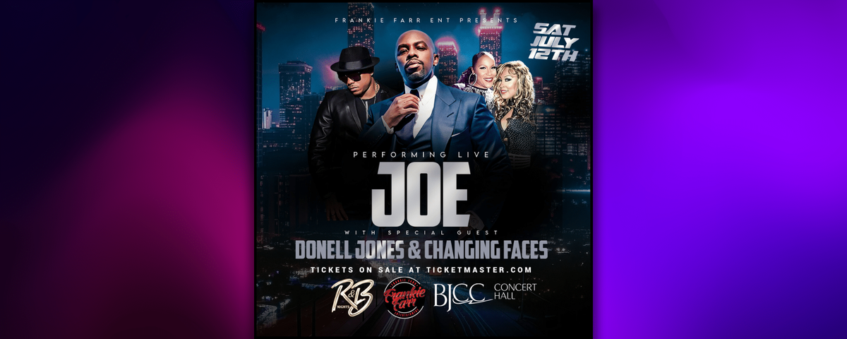 Joe with Donell Jones, 13 July | Event in Birmingham | AllEvents