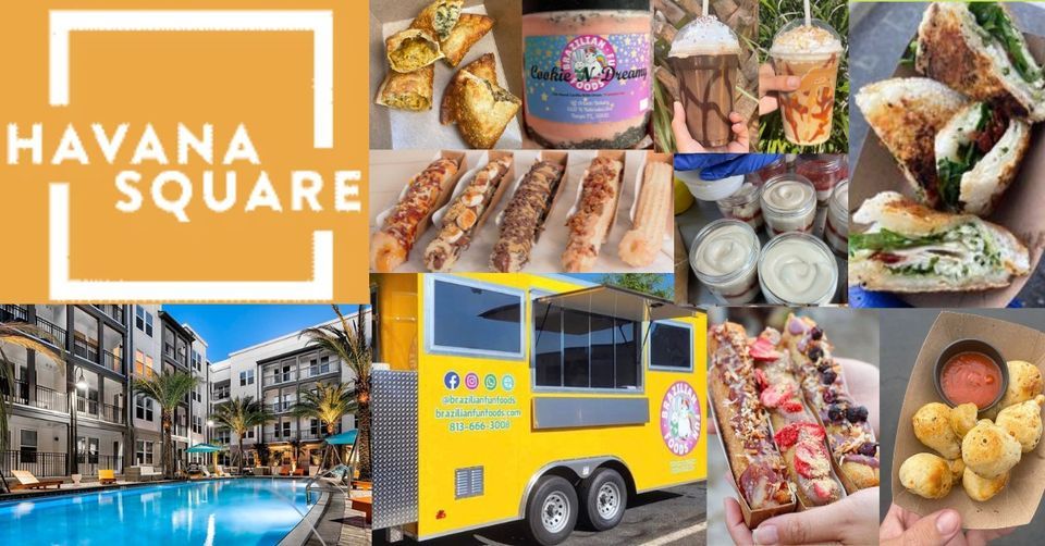 Havana Square Apartments Stuffed Churros, Empanadas, Yuca Sandwiches