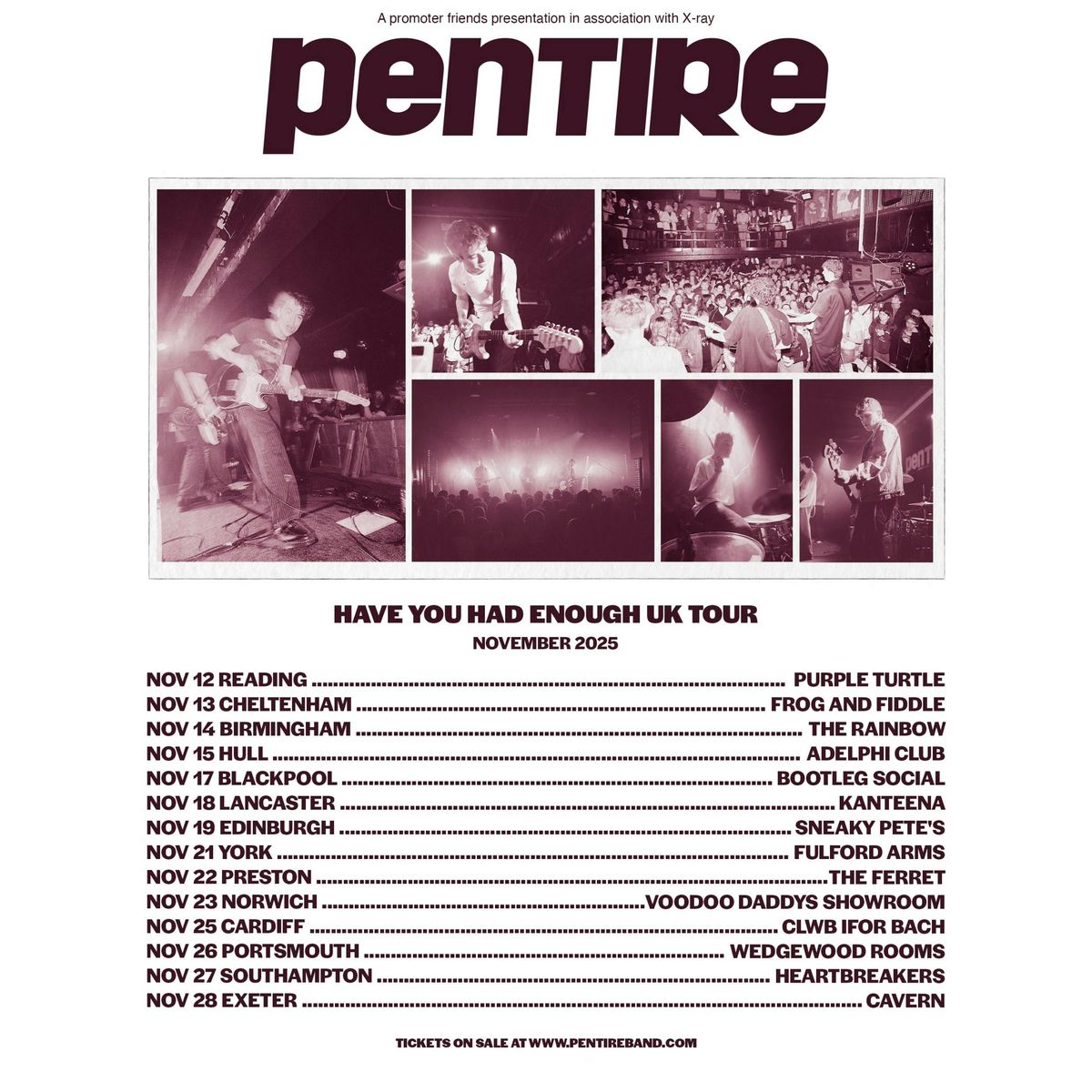 AUDIO JUNK FOOD PRESENTS: Pentire, 13 November | Event in Cheltenham | AllEvents