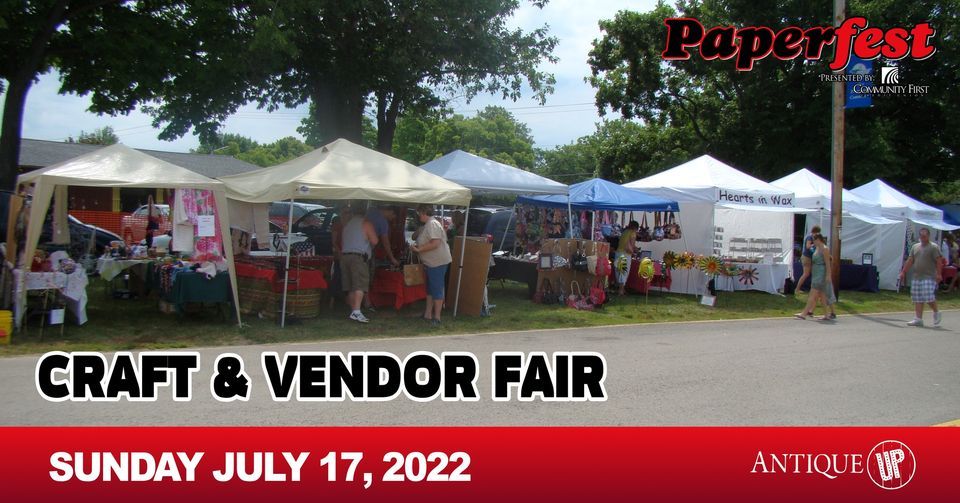 Paperfest Craft & Vendor Fair, Sunset Park, Kimberly, July 17 2022