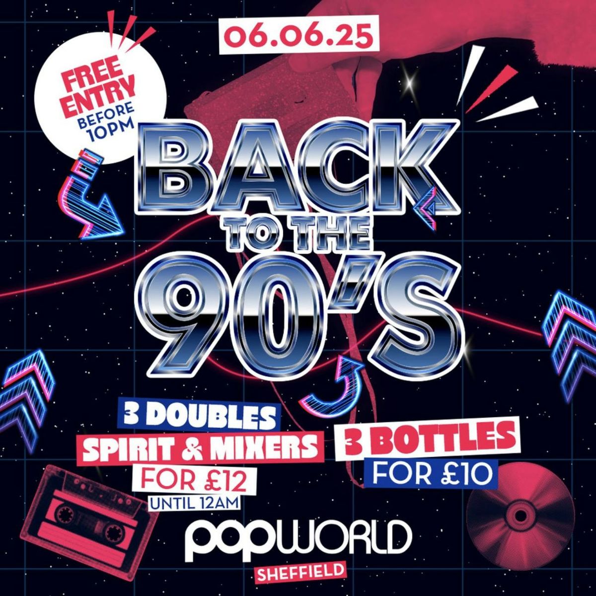 Back to the 90's Friday 🔮, 6 June | Event in Sheffield | AllEvents