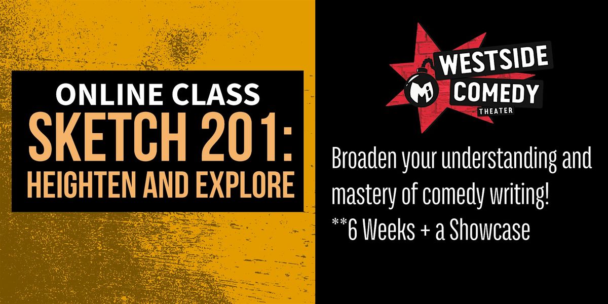 SKETCH 201: Heighten and Explore *Live Online Class via Zoom (Sundays), 11 January | Event in Santa Monica