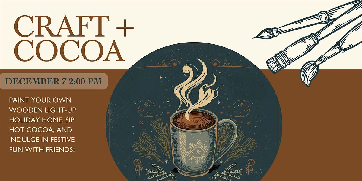 Craft + Cocoa, 7 December | Event in Port Jervis | AllEvents