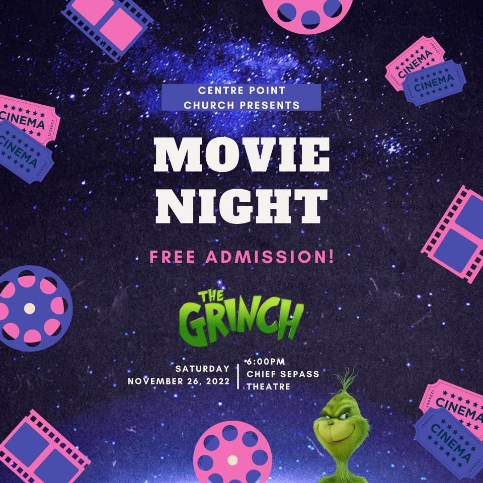 FREE Community Movie Night Chief Sepass Theatre Langley 26 November free-community-movie-night-chief-sepass-theatre-langley-26-november
