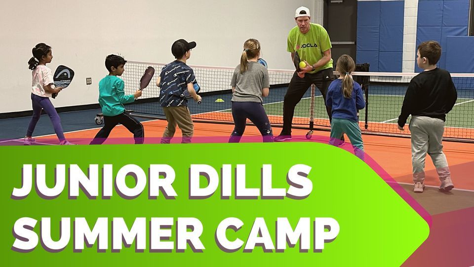 Junior Dills Kids Summer Camp, Dill Dinkers Pickleball, Columbia, June