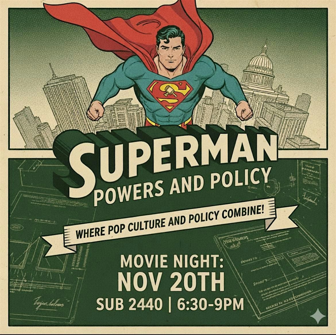 Superman: Powers and Policy | Event in Burnaby | AllEvents