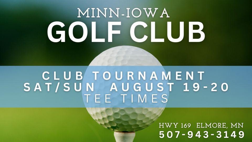 Club Tournament MinnIowa Golf, MinnIowa Golf Course, Elmore, 19