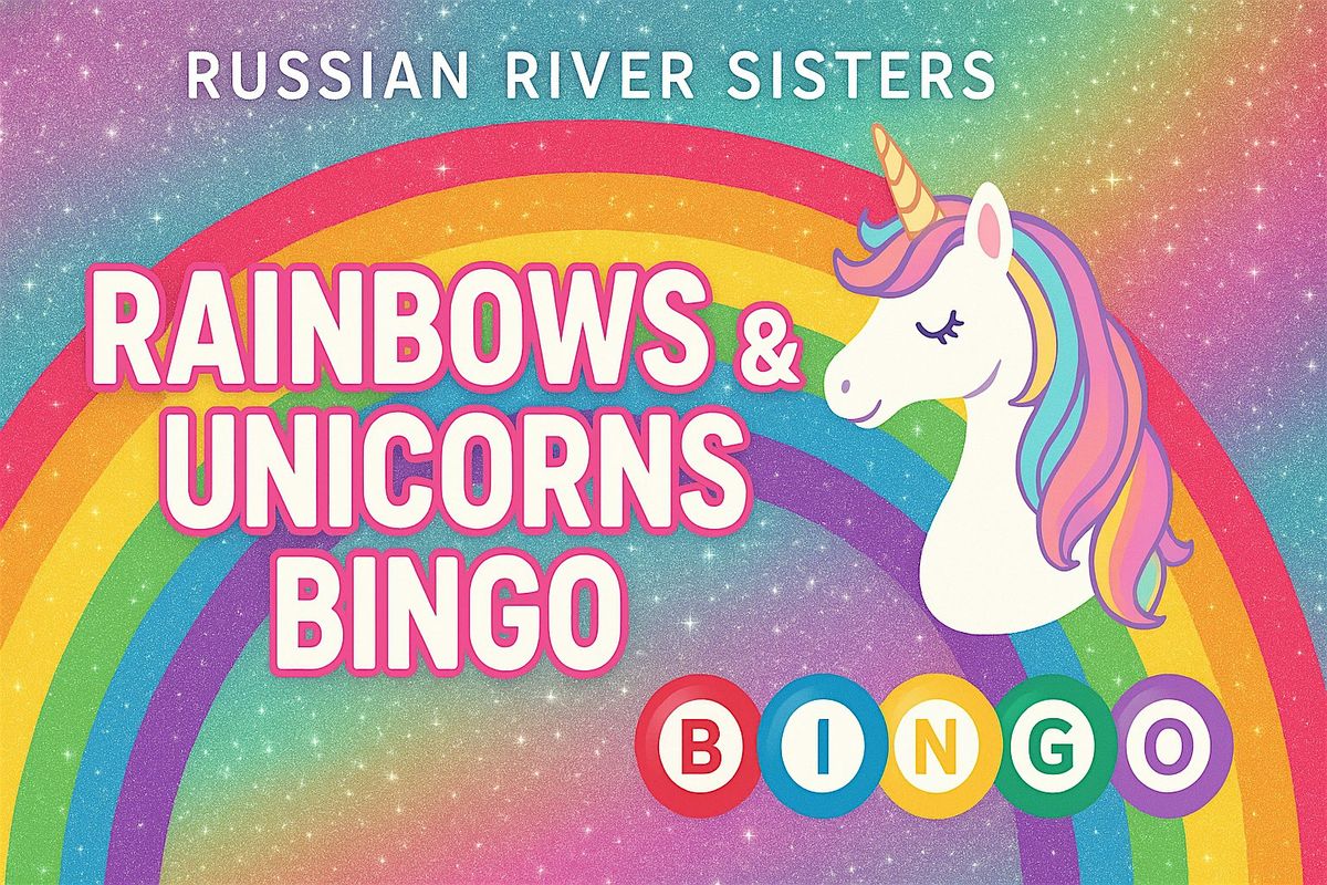 Rainbows & Unicorns Bingo, 11 July | Event in Santa Rosa | AllEvents