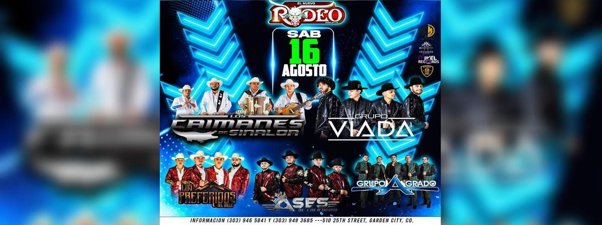 CAIMANES DE SINALOA, GRUPO VIADA & MAS , 16 August | Event in Evans | AllEvents