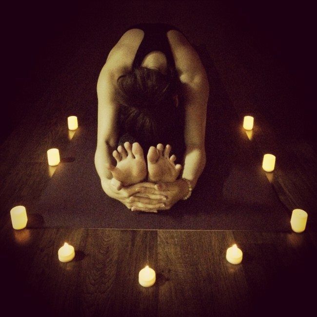 75 min Candlelight Yin Yoga w/ Hannah, 142 N. Kimball, Casper, WY, May