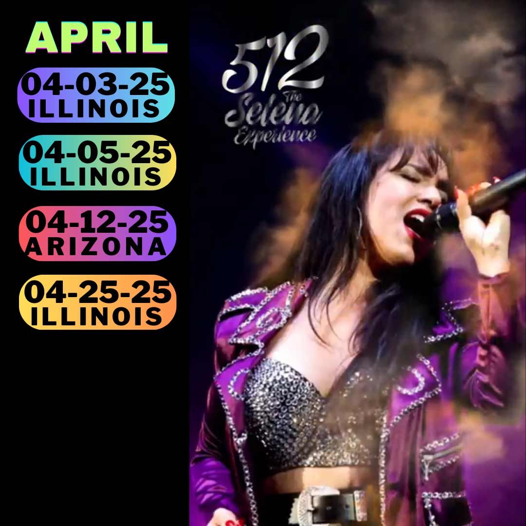512: The Selena Experience, 15 August | Event in Edmonds | AllEvents