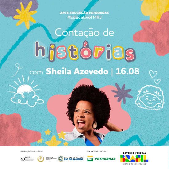 Contação de Histórias com Sheila Azevedo, 16 August | Event in Rio de Janeiro | AllEvents